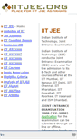 Mobile Screenshot of iitjee.org